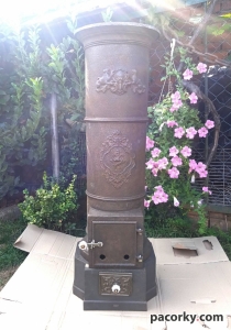 Чавунна пічка h104cm
